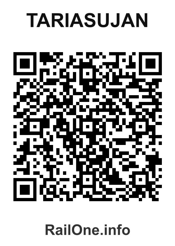RailOne QR Code for Tariasujan station