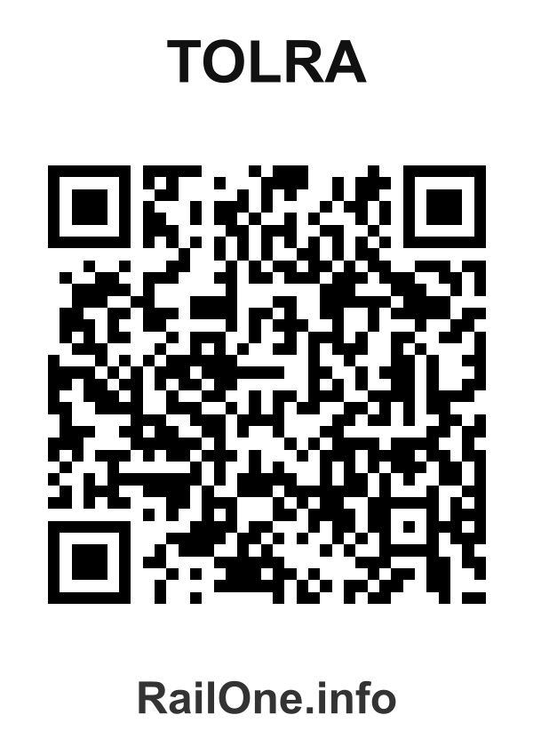 RailOne QR Code for Tolra station