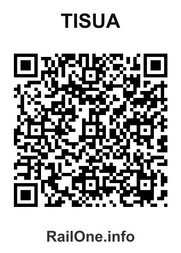 RailOne QR Code for Tisua station