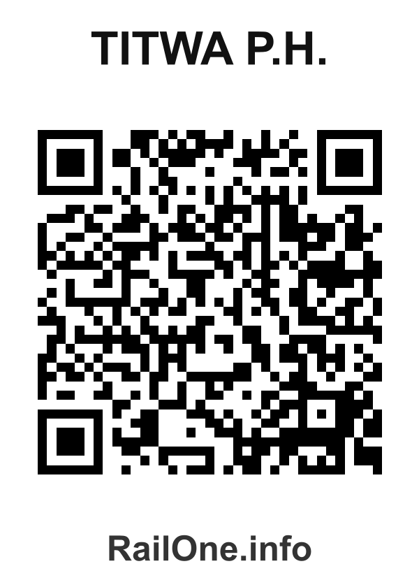 RailOne QR Code for Titwa P.h. station