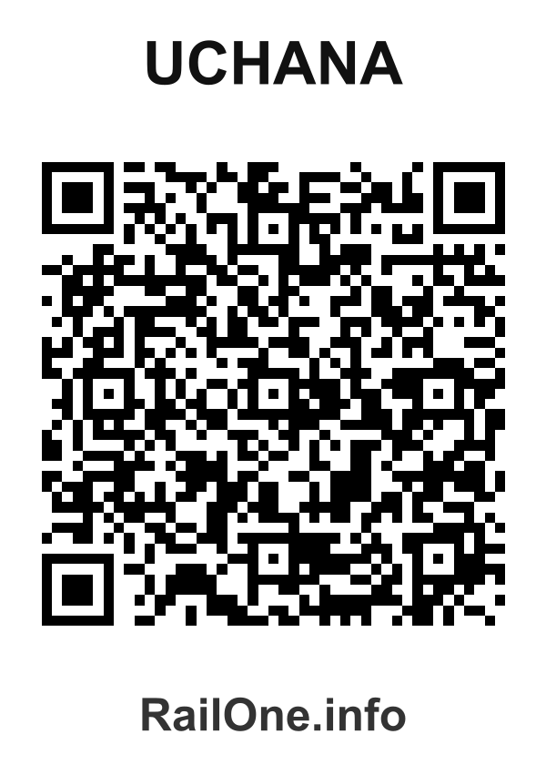 RailOne QR Code for Uchana station
