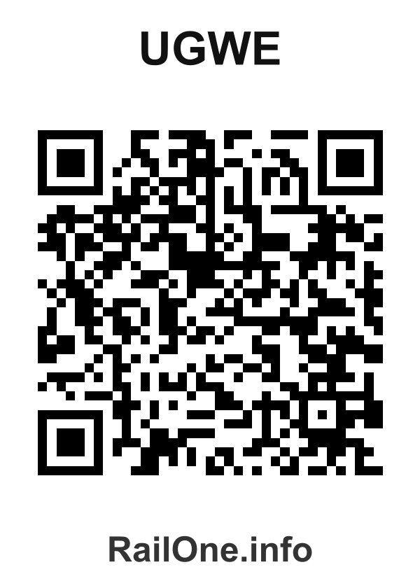 RailOne QR Code for Ugwe station