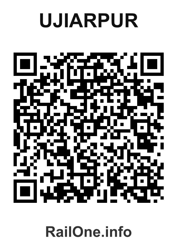 RailOne QR Code for Ujiarpur station