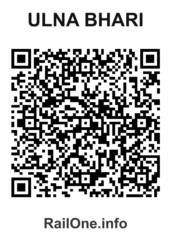 RailOne QR Code for Ulna Bhari station
