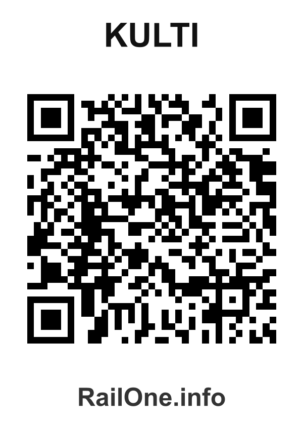 RailOne QR Code for Kulti station