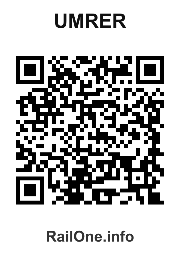 RailOne QR Code for Umrer station