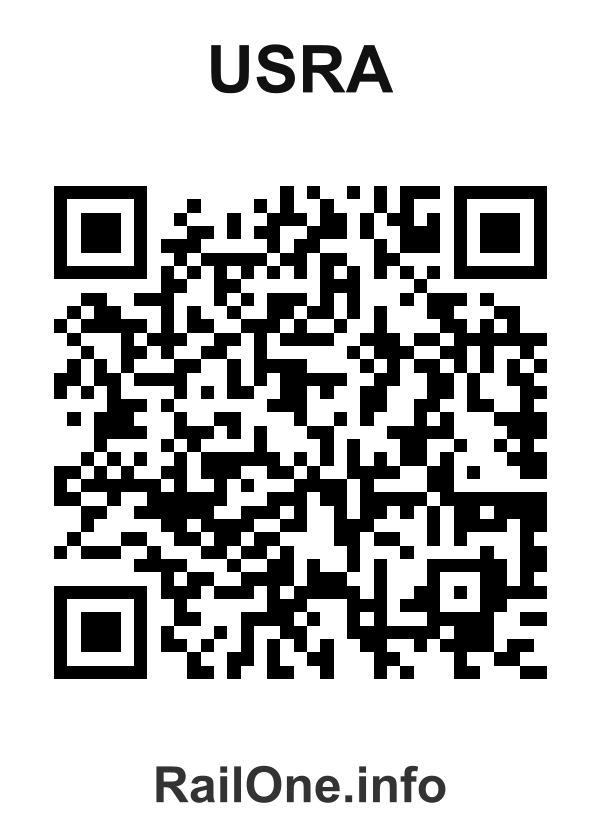 RailOne QR Code for Usra station