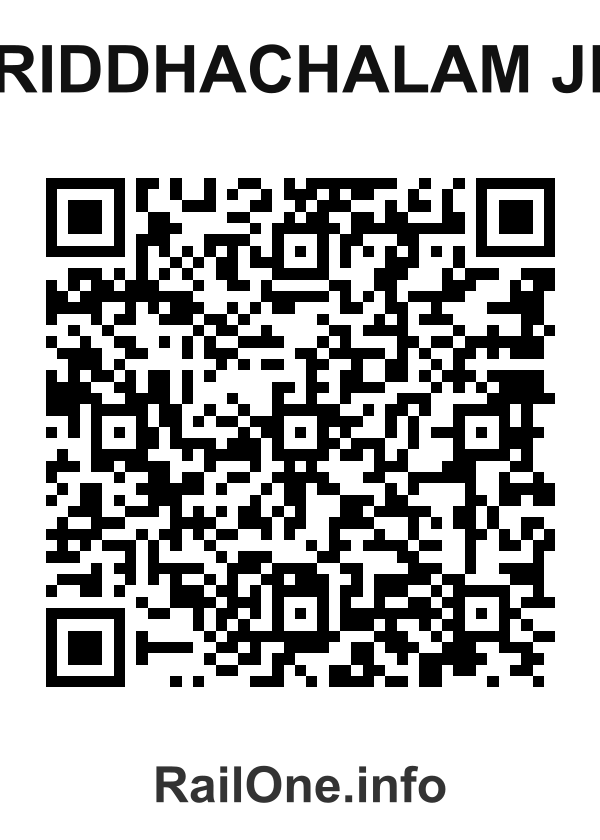 RailOne QR Code for Vriddhachalam Jn. station