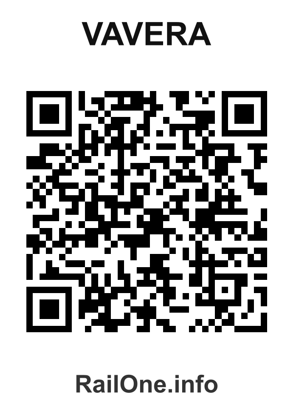 RailOne QR Code for Vavera station