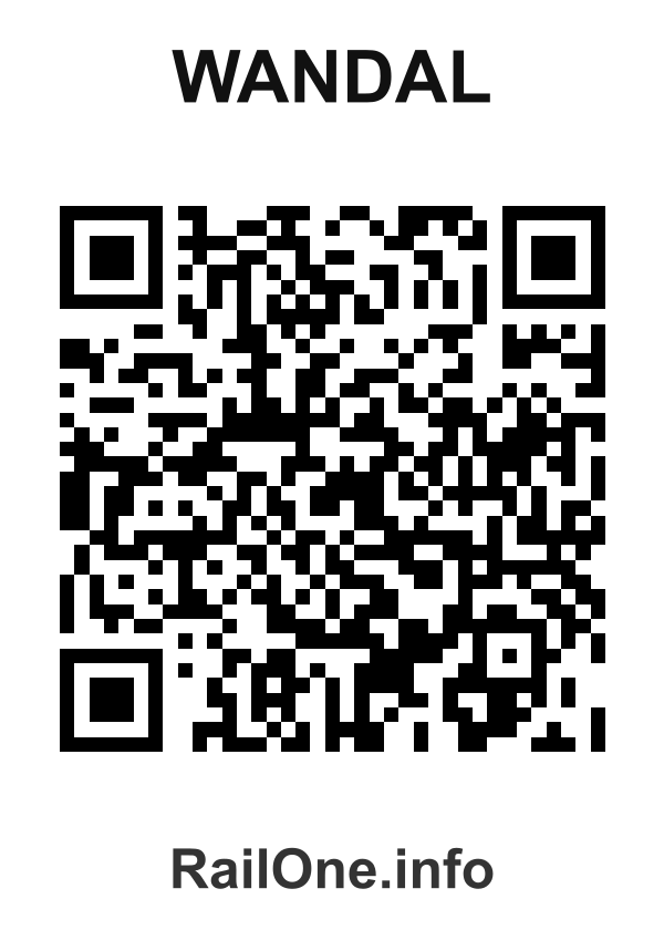 RailOne QR Code for Wandal station